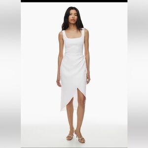 Saturn Linen Midi Dress